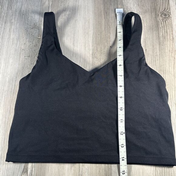 Aerie Offline Real Me Black Sports Bra Cropped Top Size S - Picture 4 of 6